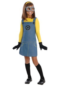 Child Girls Minion Costume