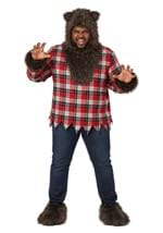 Plus Size Fierce Werewolf Costume for Adults New Main