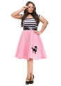 Plus Size Poodle Skirt Dress	