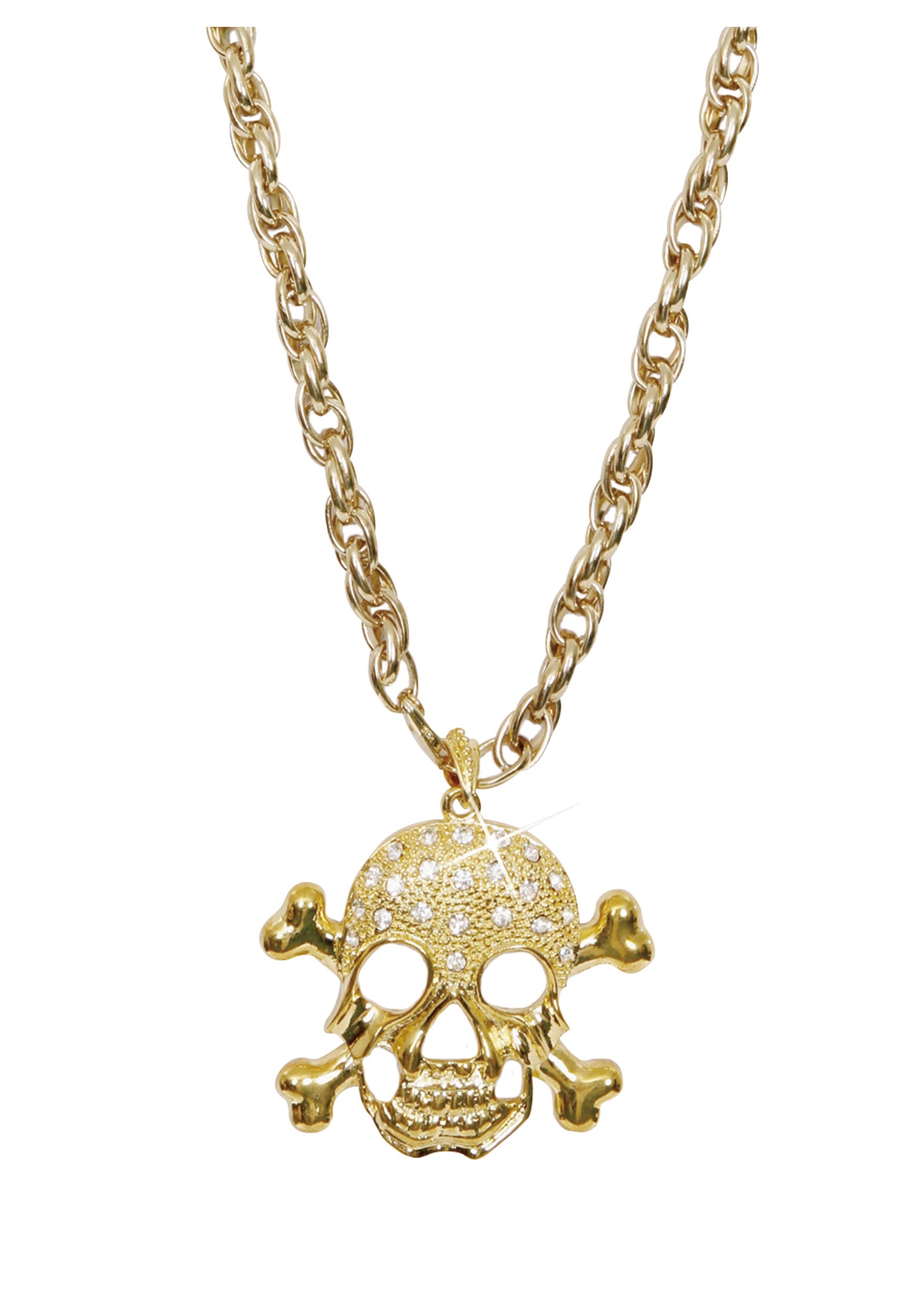 Gold Pirate Necklace | Pirate Accessories & Jewelry
