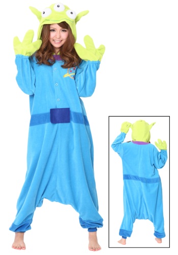 Alien Pajama Costume Front