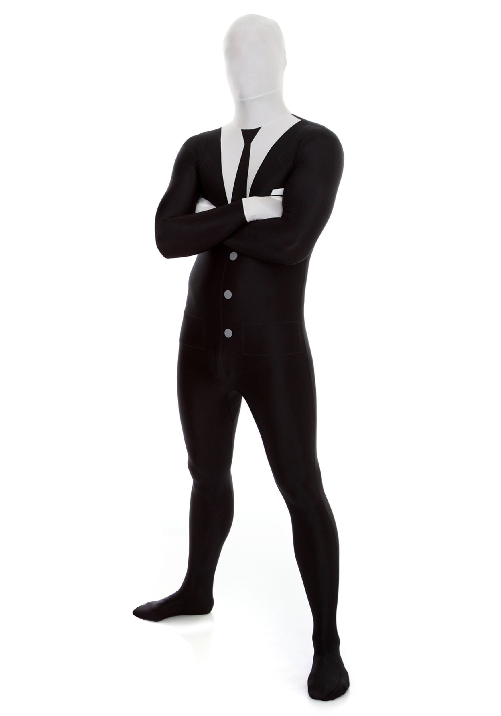 Slenderman Adult Spandex Costume