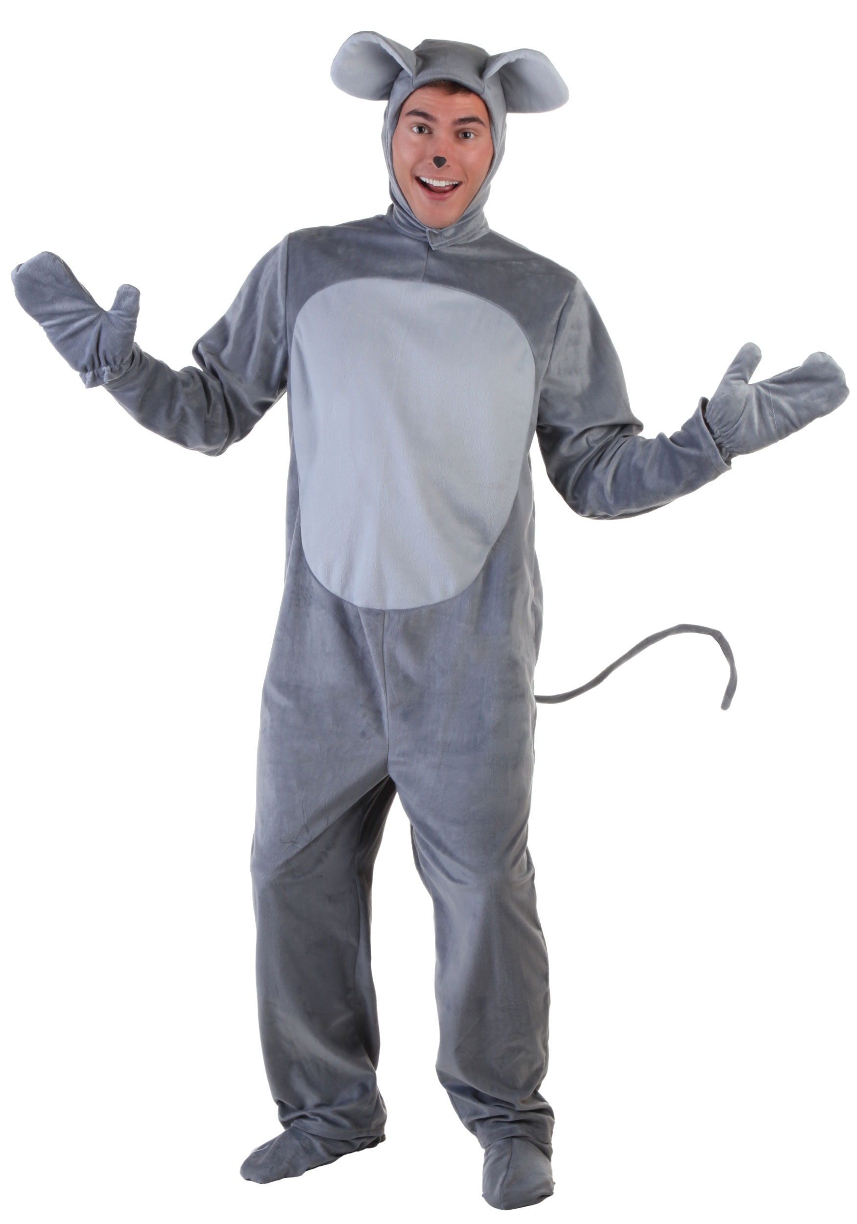 Plus Size Mouse Adults Fancy Dress Costume