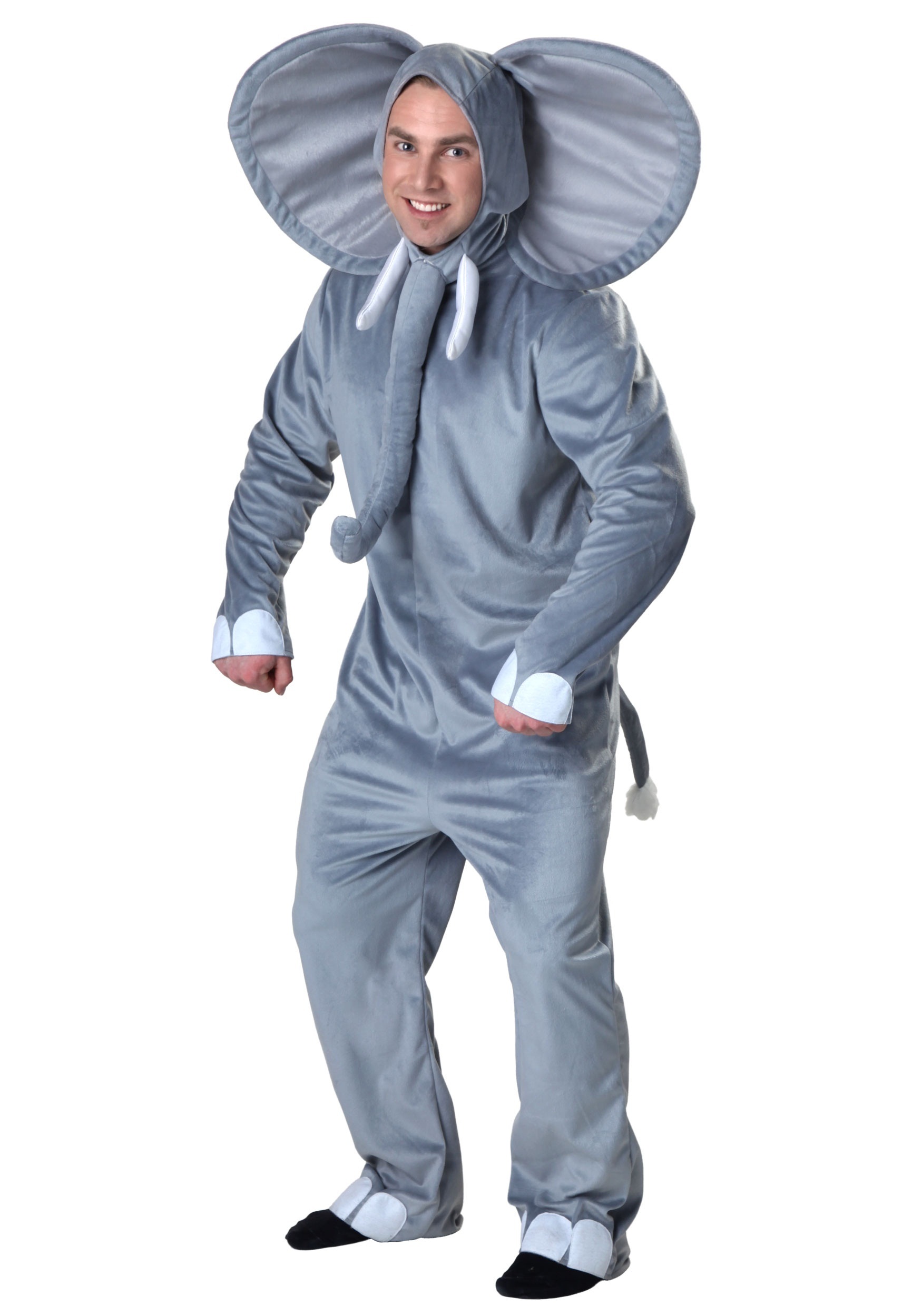 Plus Size Happy Elephant Fancy Dress Costume