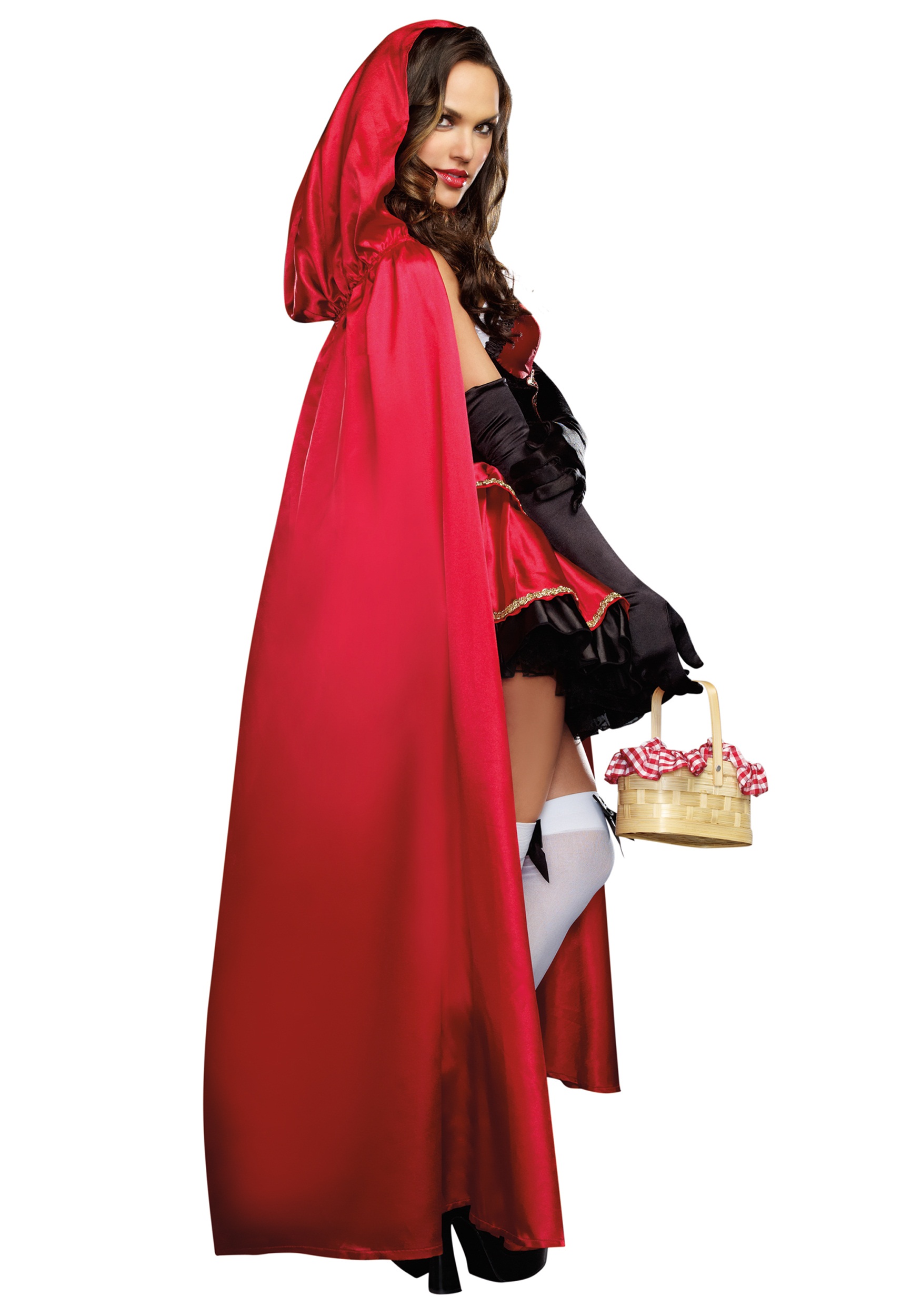 Women's Little Red Fancy Dress Costume , Storybook Character Fancy Dress Costumes