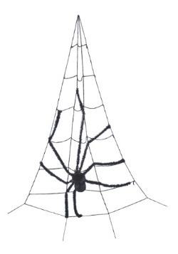 Corner Spider Web w/Spider