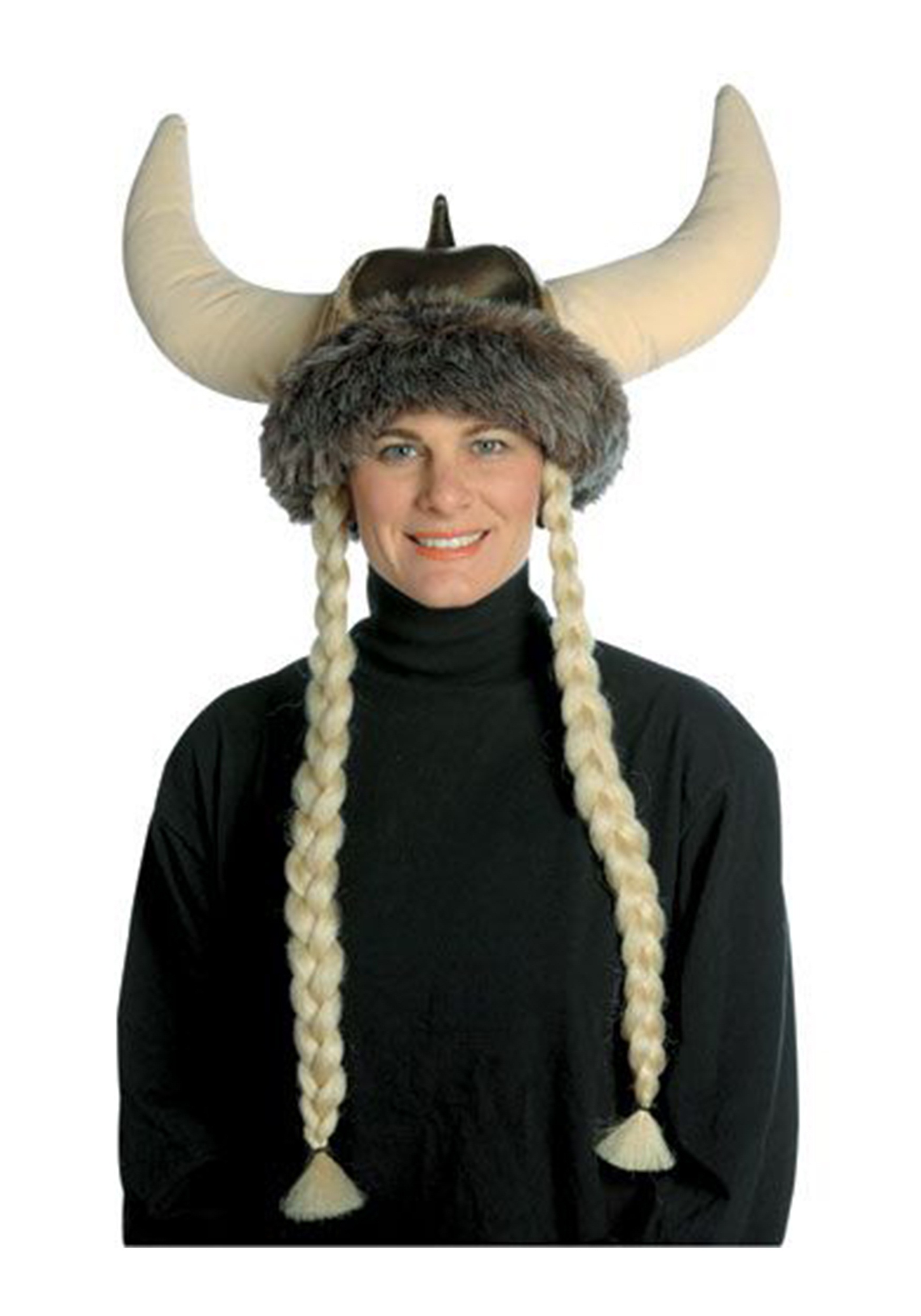 Viking Hat W/Braids