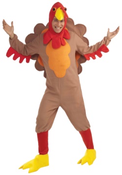 Plus Size Fleece Turkey Costume
