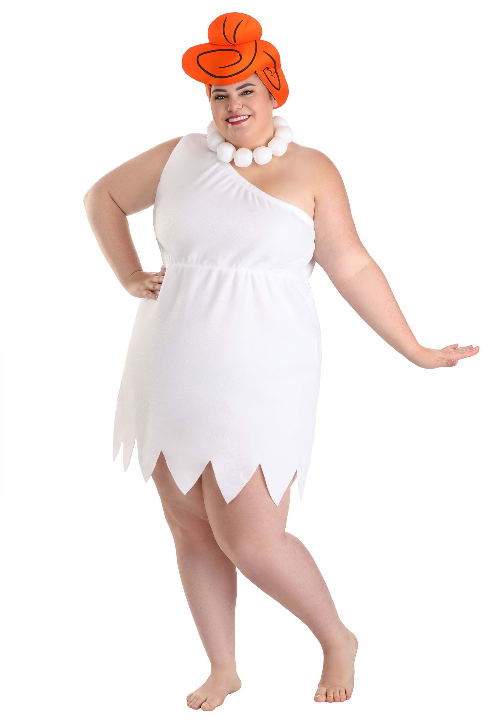 Women's Plus Size Wilma Flintstone Fancy Dress Costume , Cartoon Character Fancy Dress Costumes
