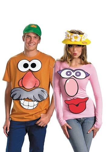 Mr. and Mrs. Potato Head Costume Kit