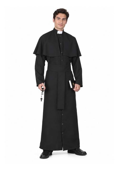 Men's Deluxe Priest Costume upd