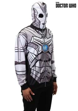 Doctor Who Cyberman Full Zip Up Hoodie 1
