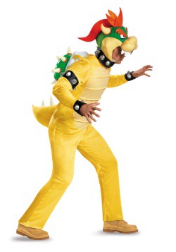 Plus Size Deluxe Bowser Costume