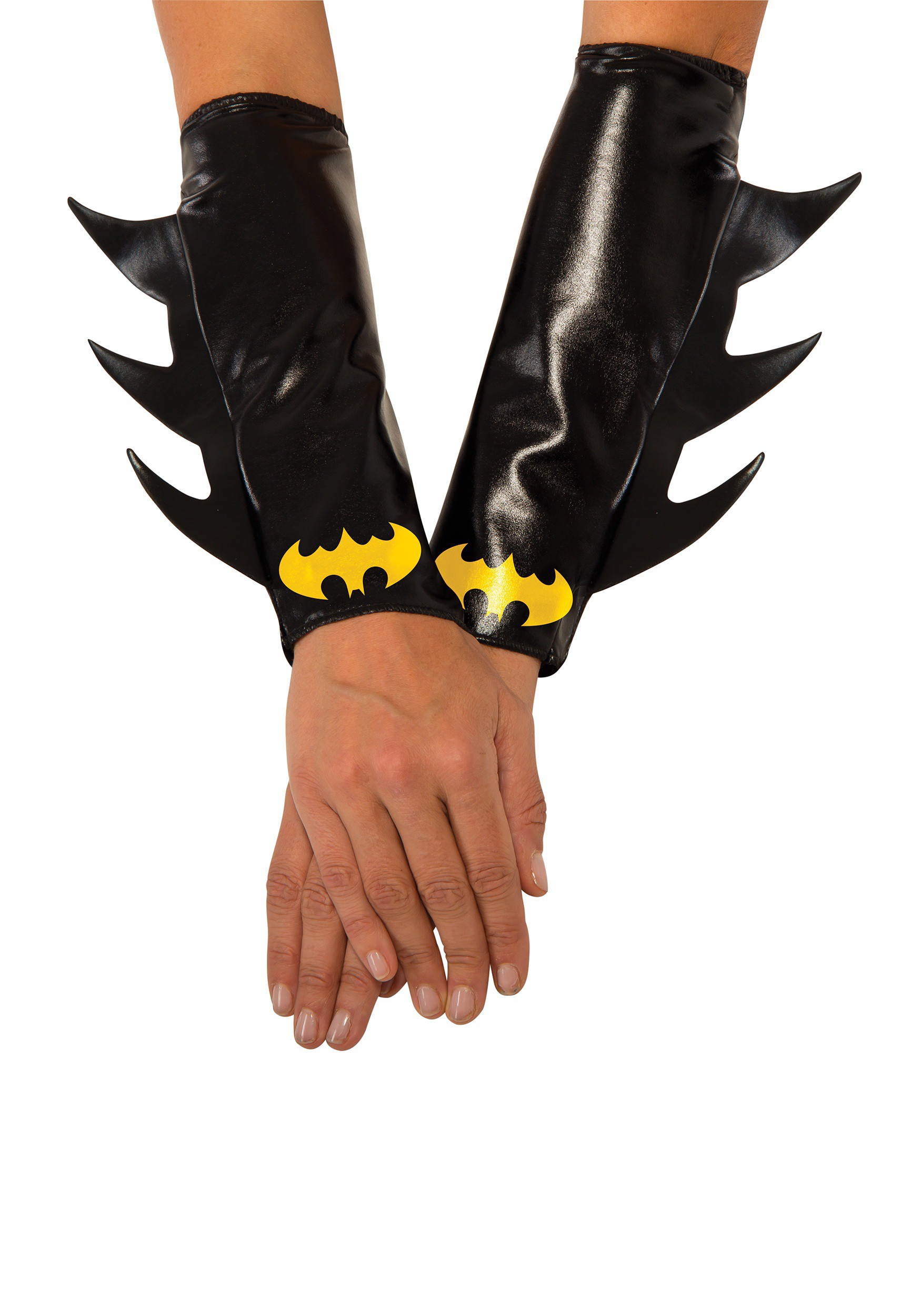 Adult DC Comics Batgirl Fancy Dress Costume Gauntlets , Batgirl Accessories