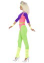 Women's 80's Workout Costume alt 2