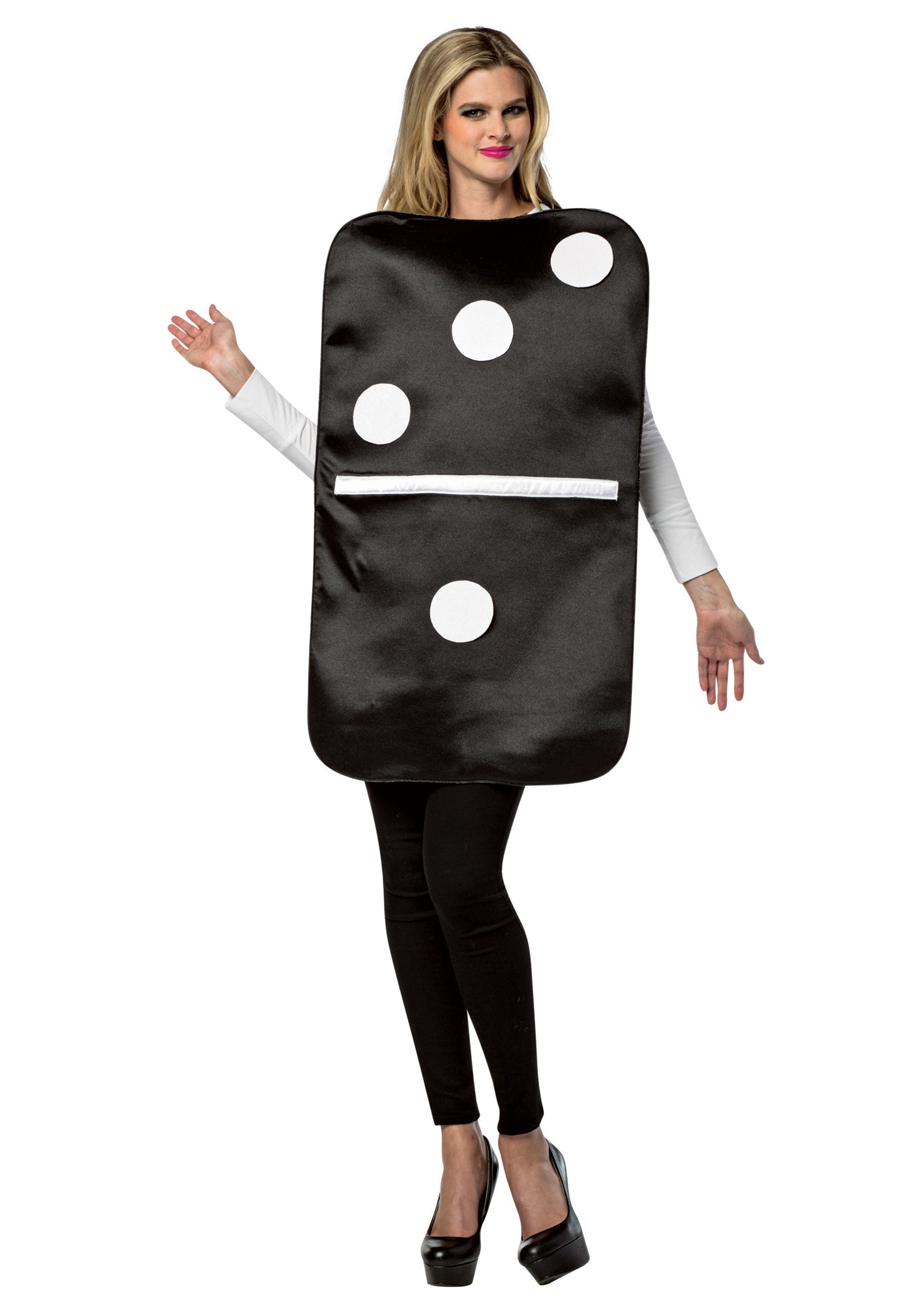 Adult Domino Halloween Fancy Dress Costume , Tabletop Games Fancy Dress Costumes