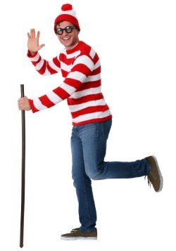 Adult Deluxe Where's Waldo Costume2