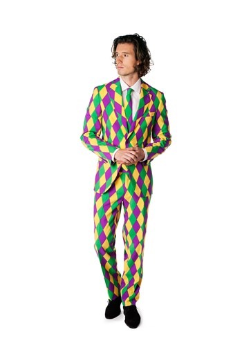 OppoSuits Mardi Gras Costume Suit for Men