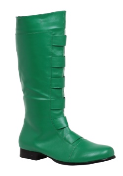 Adult Green Superhero Boots