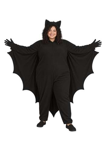 Plus Fleece Bat Costume New Main