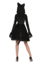 Women's Black Cat Costume atl1