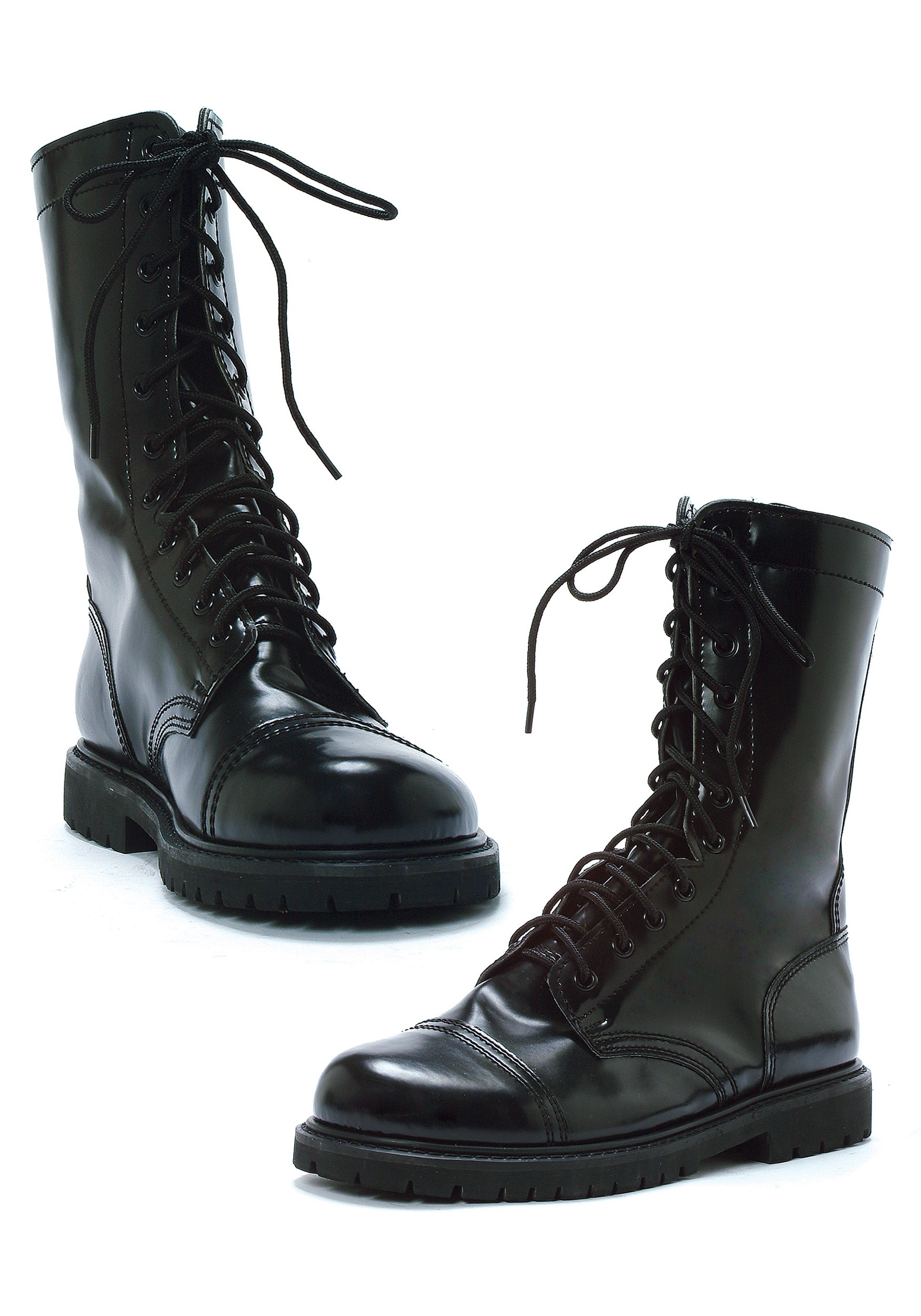 black combat boots mens