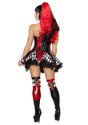 Women's 3pc Court Jester Cutie Costume