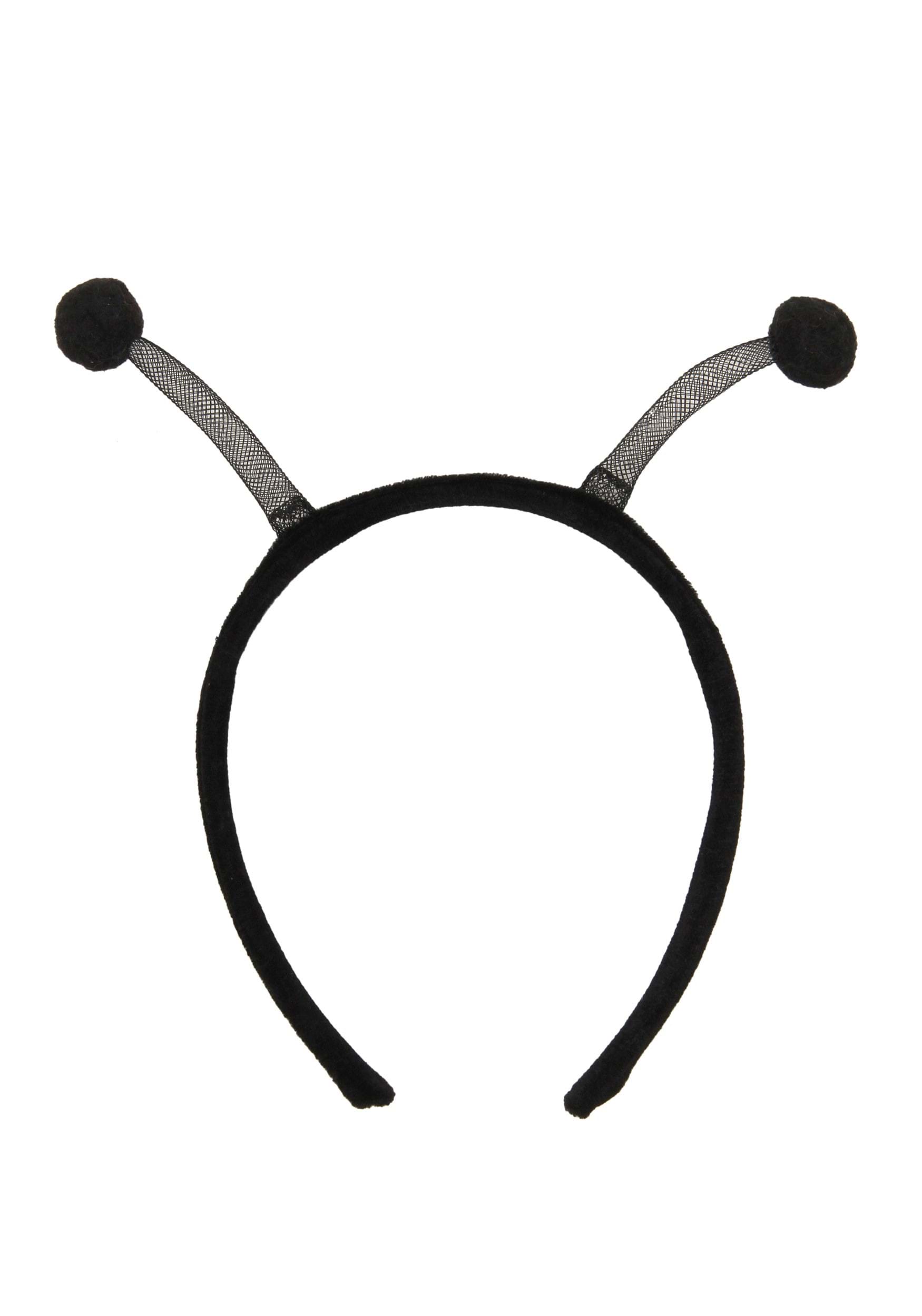 Black Bug Antennae Headband