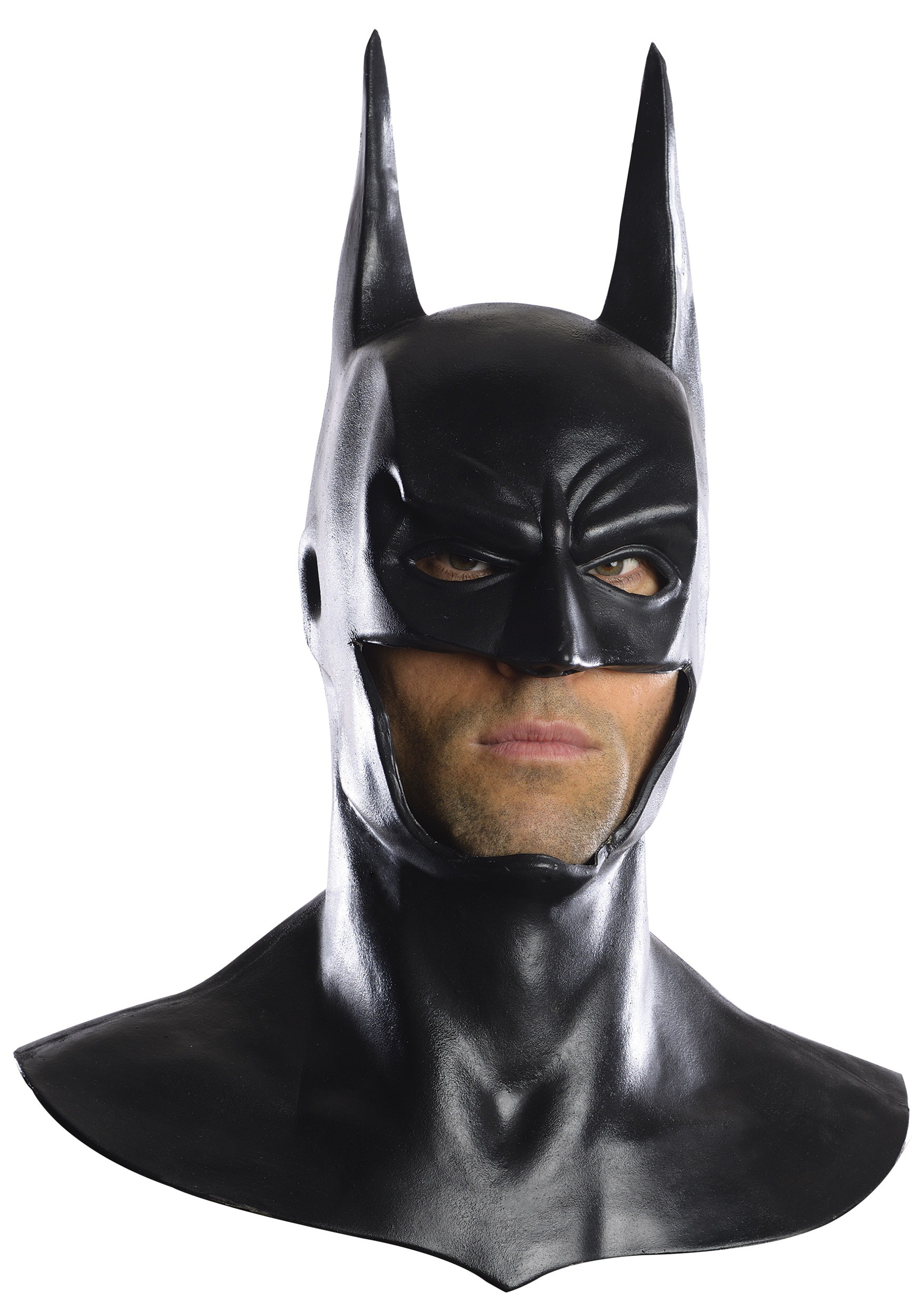 Adult Deluxe Batman Cowl , Batman Fancy Dress Costume Accessories