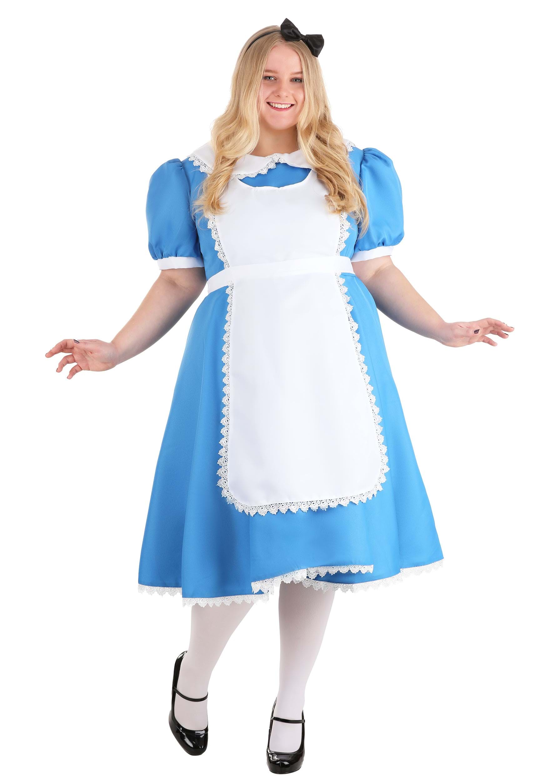 Women's Plus Size Supreme Alice Fancy Dress Costume