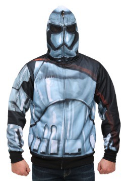 Men's Star Wars Episode 7 Phasma Costume Hooded Sweatshirt