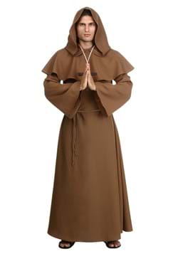 Plus Size Brown Monk Robe