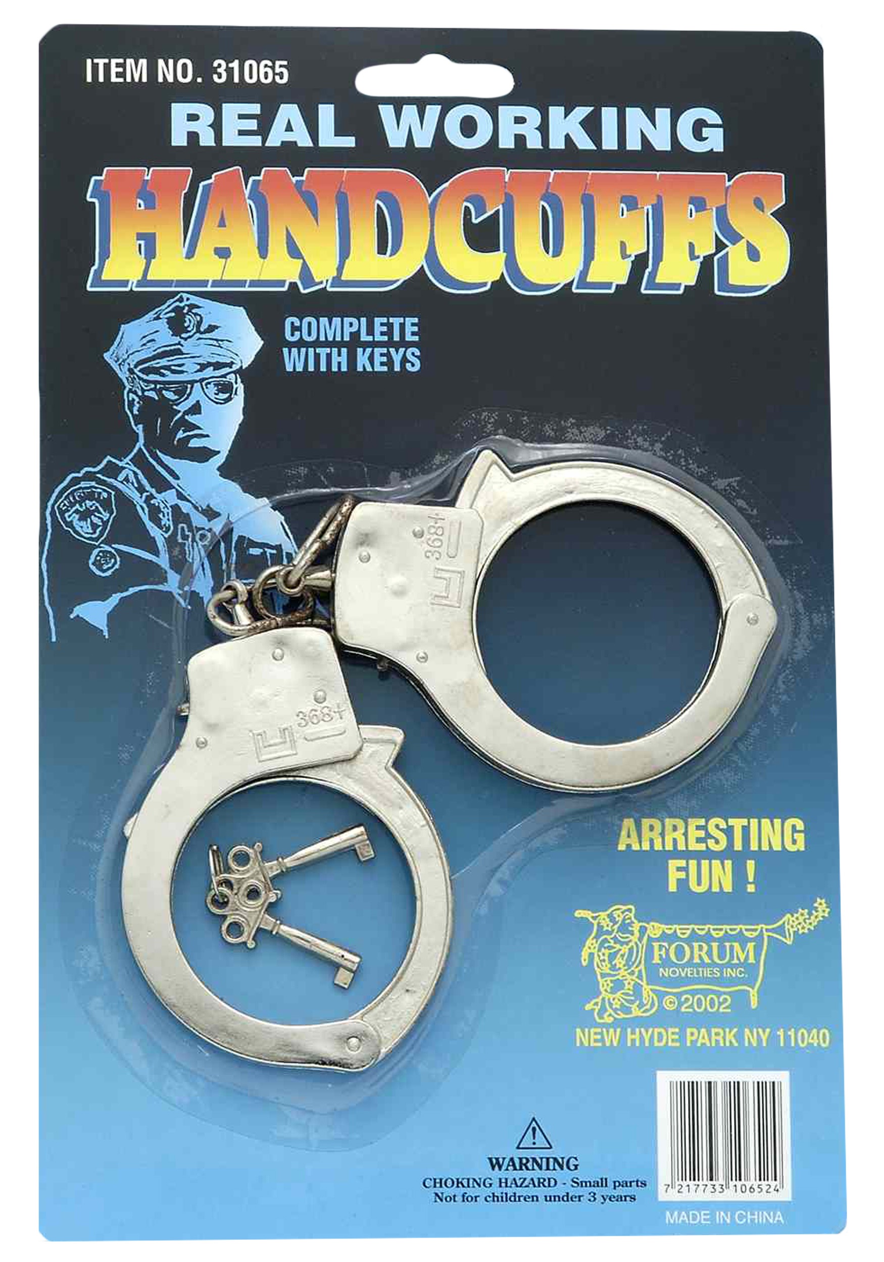 Wolike Ankle Shackles Cuffs Adjustable Double Lock Handcuffs Play Toy for Cop Police Fancy Dress Up Cosplay 