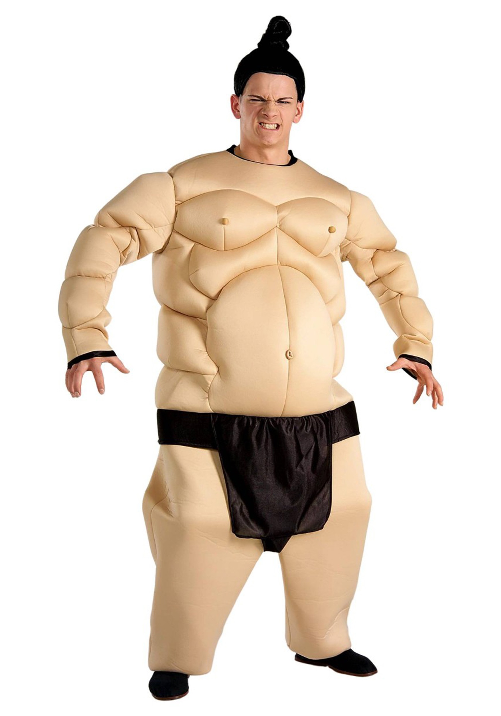 C117 Sumo Wrestler Japan Hallowen Fancy Dress Adult Costume 