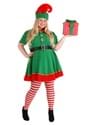 Womens Holiday Elf Plus Size Costume
