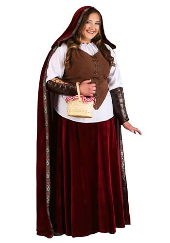 Deluxe Red Riding Hood Plus Size Costume