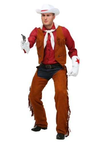 Adult Plus Size Rodeo Cowboy Costume