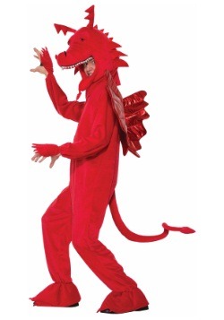 Adult Red Dragon Costume