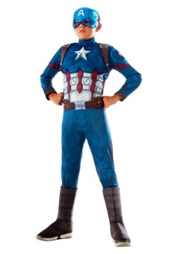 Kids Captain America Deluxe Costume
