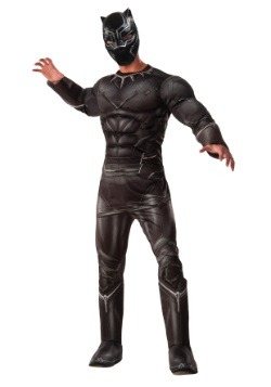 Men's Deluxe Civil War Black Panther Costume