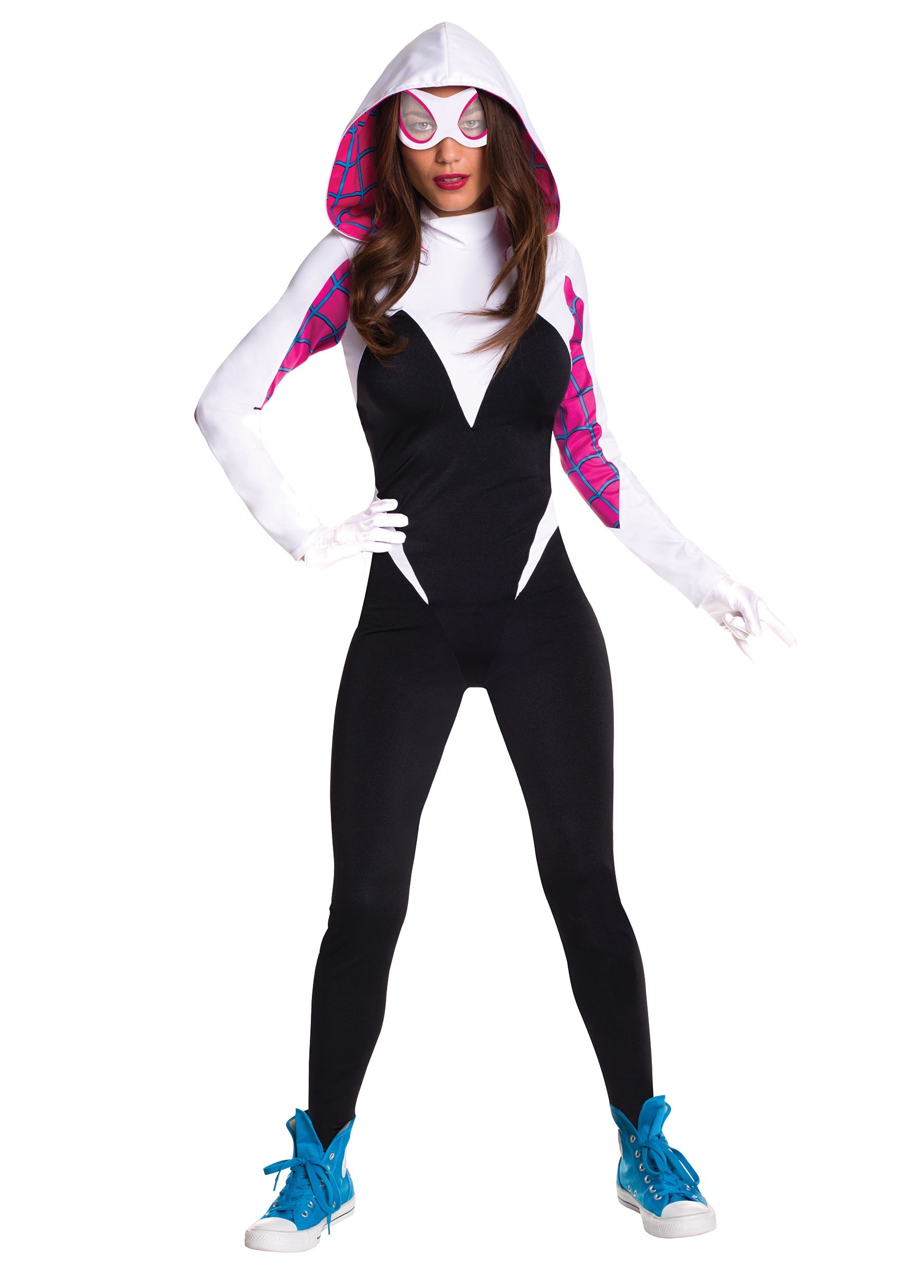 Women's Spider-Gwen Fancy Dress Costume