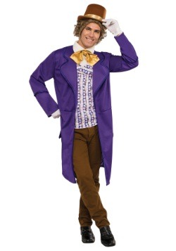 Mens Deluxe Willy Wonka Costume