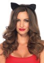 Velvet Black Cat Ears