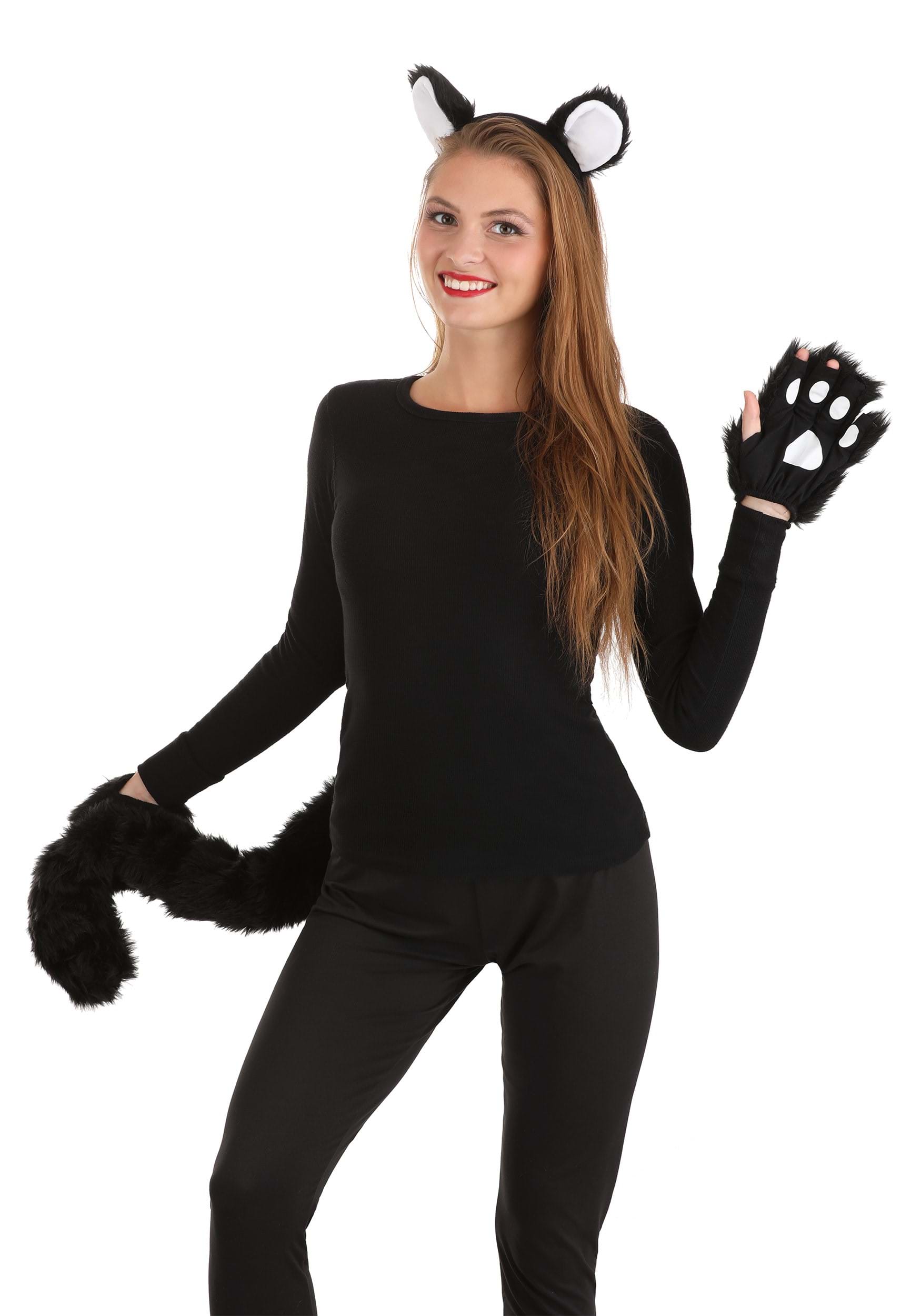Fun Costumes Deluxe Animal Leopard Kit Ears Paws Tail 