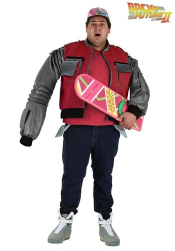 Men's Plus Size Authentic Marty McFly Jacket