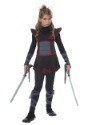 Girls Black Ninja Costume