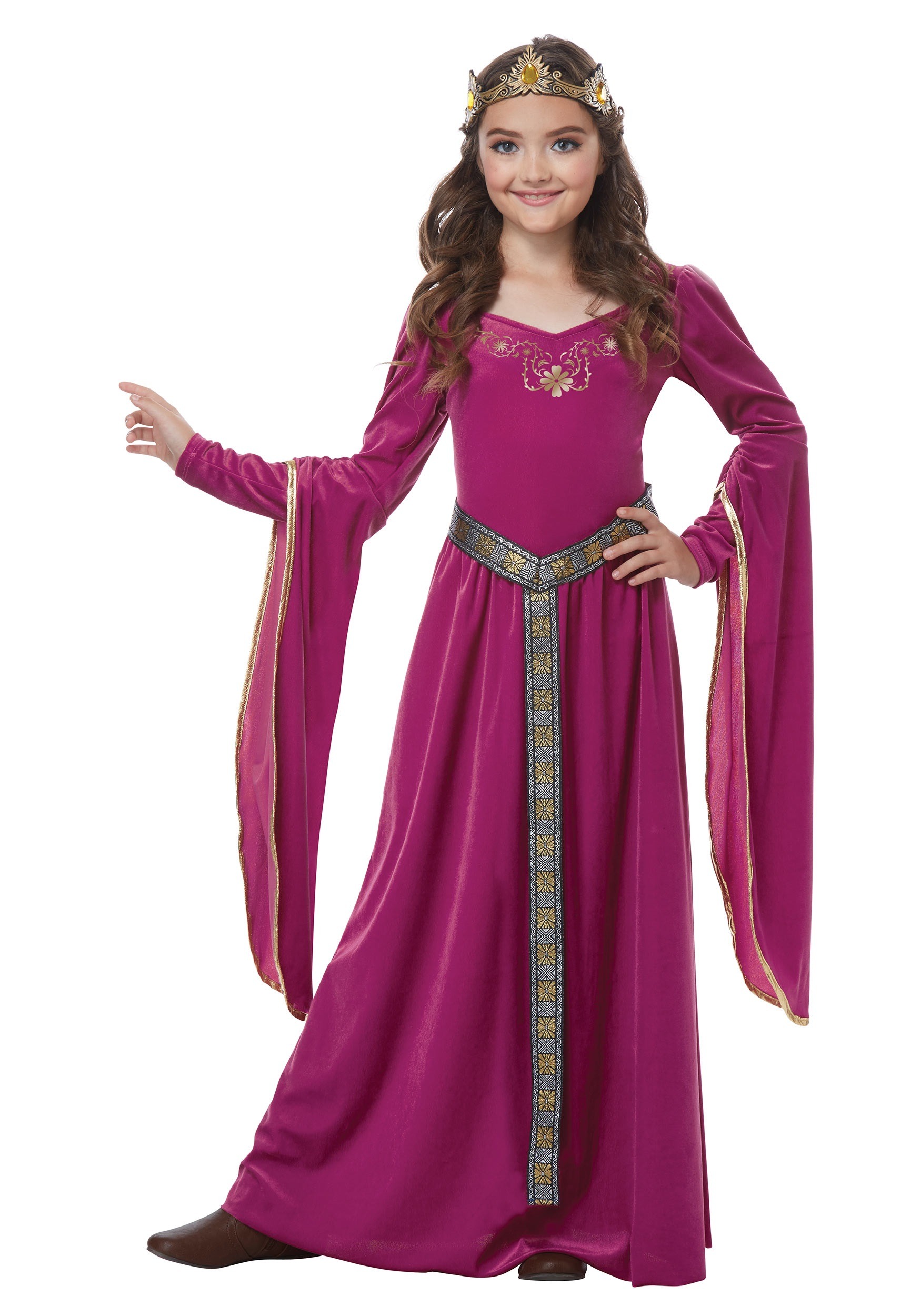 Medieval Princess Costume for Girls