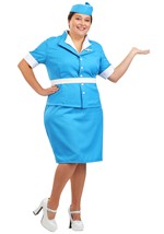 Plus Size Women's Flight Crew Costume Alt 1