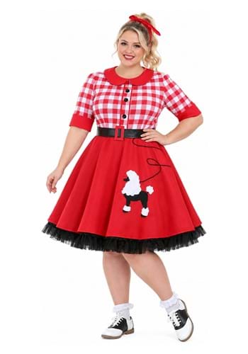 50s Darling Plus Size Womens Costume Main 1