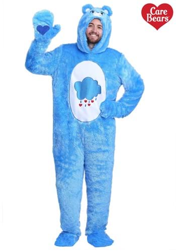 Adult Care Bears Retro Grumpy Bear Costume